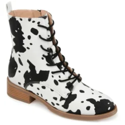 Journee Collection Womens Vienna Block Heel Combat Boots -Minnetonka Shoes Shop GUEST b9735cb2 c634 4884 a827 1dadfbe9ba96