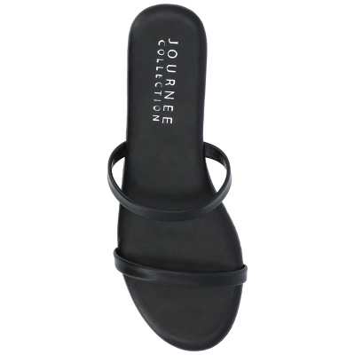 Journee Collection Womens Adyrae Tru Comfort Foam Slide Flat Sandals 3 Journee Collection Womens Adyrae Tru Comfort Foam Slide Flat Sandals - Image 3