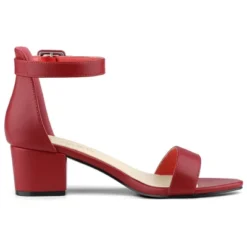 Allegra K Women's Block Low Heels Ankle Strap Sandals 20 Allegra K Women's Block Low Heels Ankle Strap Sandals -Minnetonka Shoes Shop GUEST bb9e2507 dc67 49e8 8dc9 370c95bc59fd