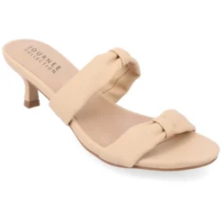 Journee Collection Womens Dyllan Kitten Heel Slip On Open Toe Pumps -Minnetonka Shoes Shop GUEST bee39966 0a2b 4fc3 9e64 ceb5717cb478