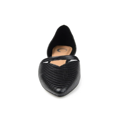 Journee Collection Womens Braely Slip On Pointed Toe Ballet Flats 5 Journee Collection Womens Braely Slip On Pointed Toe Ballet Flats - Image 5