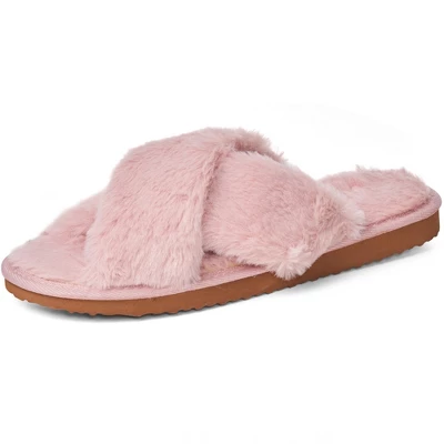 Alpine Swiss Fiona Womens Fuzzy Fluffy Faux Fur Slippers Memory Foam Indoor House Shoes 9 Alpine Swiss Fiona Womens Fuzzy Fluffy Faux Fur Slippers Memory Foam Indoor House Shoes - Image 9
