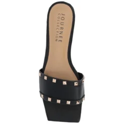 Journee Collection Womens Treena Tru Comfort Foam Slip On Slide Flat Sandals -Minnetonka Shoes Shop GUEST c2da7fdb 069e 421d 91c6 80eb6b9b1716