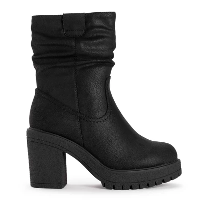 MUK LUKS Women's Riser Pop Heeled Boots 7 MUK LUKS Women's Riser Pop Heeled Boots - Image 7