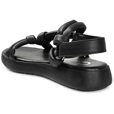 Journee Collection Womens Marri Tru Comfort Foam Multi Strap Flat Sandals 6 Journee Collection Womens Marri Tru Comfort Foam Multi Strap Flat Sandals - Image 6