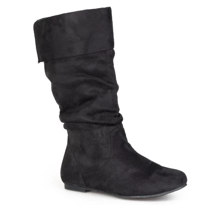 Journee Collection Womens Shelley-3 Round Toe Mid Calf Boots 9 Journee Collection Womens Shelley-3 Round Toe Mid Calf Boots - Image 9