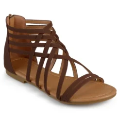 Journee Collection Womens Hanni Gladiator Low Block Heel Sandals -Minnetonka Shoes Shop GUEST cab912a2 28a0 48bf b1b1 a2e5623d2d17