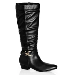 Women's Plus Size WIDE FIT Rialta Knee Boot - Black | CITY CHIC -Minnetonka Shoes Shop GUEST cabfcb04 af6e 4329 b721 9f3c1e593425