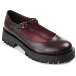 Journee Collection Womens Kamie Mary Jane Round Toe Buckle Flats -Minnetonka Shoes Shop GUEST cc72e857 ec81 45e0 b0d9 7342f12dbcdd