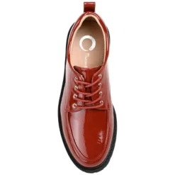 Journee Collection Womens Zina Oxford Almond Toe Lace-up Flats -Minnetonka Shoes Shop GUEST cd1c8fd4 e32e 4436 862a 84727da4d05e