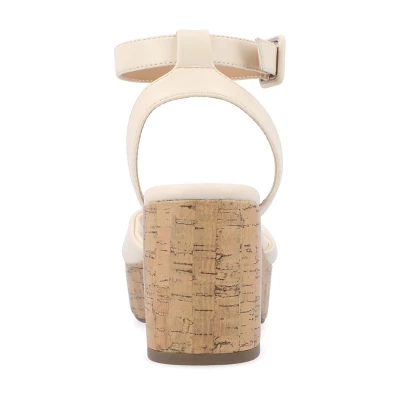 Journee Collection Womens Eianna Tru Comfort Foam Ankle Strap Platform Sandals 2 Journee Collection Womens Eianna Tru Comfort Foam Ankle Strap Platform Sandals - Image 2