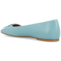 Journee Collection Womens Zimia Tru Comfort Foam Ballet Slip On Square Toe Flats -Minnetonka Shoes Shop GUEST d46b12a1 2933 4b4b b631 e3ba964c4c54