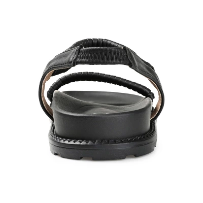 Journee Collection Womens Josee Multi Strap Flat Sandals 2 Journee Collection Womens Josee Multi Strap Flat Sandals - Image 2