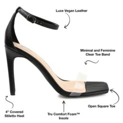 Journee Collection Womens Lorelei Tru Comfort Foam Open Toe High Stiletto Pumps -Minnetonka Shoes Shop GUEST da4e2b7a b0d5 47f7 864d 4ccebfcb4926