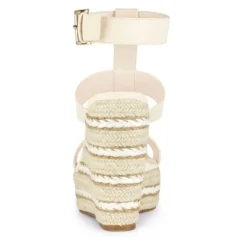 Allegra K Women's Espadrille Strappy Platform Wedges Sandals -Minnetonka Shoes Shop GUEST dc1ac6b3 ca67 4e76 91e3 cfc8aba03add