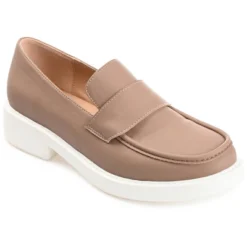 Journee Collection Womens Saydee Loafer Round Toe Slip On Flats -Minnetonka Shoes Shop GUEST dcfb7855 ebcf 4dc8 ad72 4359db6e01b2