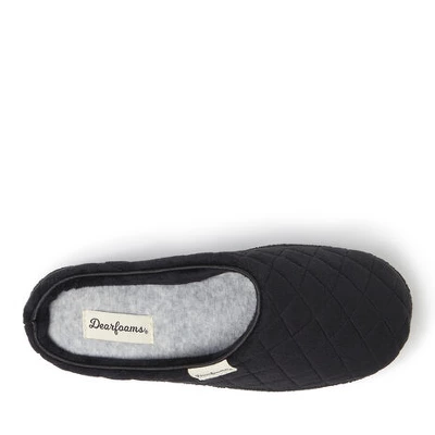 Dearfoams Women's Quilted Velour Clog Slipper 2 Dearfoams Women's Quilted Velour Clog Slipper - Image 2