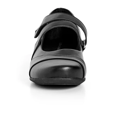 Women's WIDE FIT Brooklyn Comfort Flat - Black | CLOUDWALKERS 4 Women's WIDE FIT Brooklyn Comfort Flat - Black | CLOUDWALKERS - Image 4