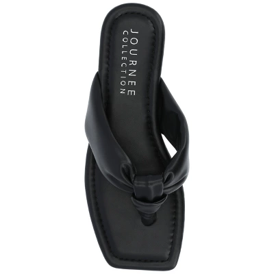 Journee Collection Womens Ares Tru Comfort Foam Light Puff Flip Flop Sandals 3 Journee Collection Womens Ares Tru Comfort Foam Light Puff Flip Flop Sandals - Image 3