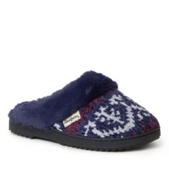 Dearfoams Women's Allison Chenille Fairisle Scuff Slipper -Minnetonka Shoes Shop GUEST e4959744 5866 43d3 807c 360b2bb401a0