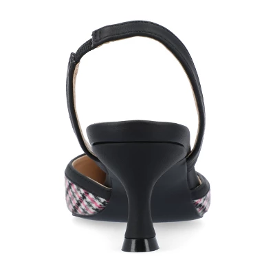 Journee Collection Womens Nellia Slip On Kitten Heel Mule Pump 2 Journee Collection Womens Nellia Slip On Kitten Heel Mule Pump - Image 2