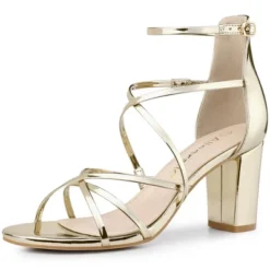 Allegra K Women's Strappy Crisscross Strap Block Heels Sandals 17 Allegra K Women's Strappy Crisscross Strap Block Heels Sandals -Minnetonka Shoes Shop GUEST e6029eea f069 4267 9535 db7cb37b63bd