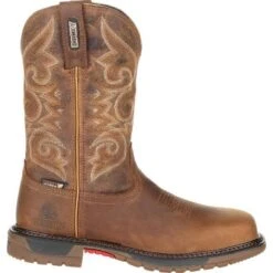 Rocky Boots Rocky Original Ride FLX Women's Brown Composite Toe Waterproof Western Boot 12 Rocky Boots Rocky Original Ride FLX Women's Brown Composite Toe Waterproof Western Boot -Minnetonka Shoes Shop GUEST e68b554a 75aa 45fa a295 2c30ba5786be