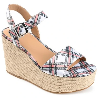 Journee Collection Womens Pearrl Tru Comfort Foam Wedge Heel Espadrille Sandals 10 Journee Collection Womens Pearrl Tru Comfort Foam Wedge Heel Espadrille Sandals - Image 10