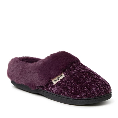 Dearfoams Womens Claire Cable Knit Chenille Clog Slipper 6 Dearfoams Womens Claire Cable Knit Chenille Clog Slipper - Image 6