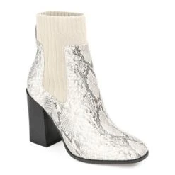 Journee Collection Womens Adalia Tru Comfort Foam Pull On Stacked Heel Booties -Minnetonka Shoes Shop GUEST ede8ace3 96ed 4ed2 899a d5fd50ba3d31