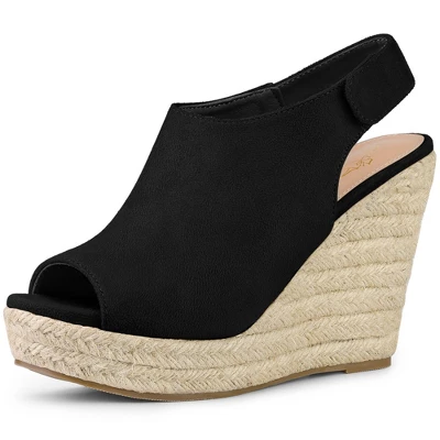 Perphy Platform Heels Espadrille Wedges Sandals For Women 5 Perphy Platform Heels Espadrille Wedges Sandals For Women - Image 5
