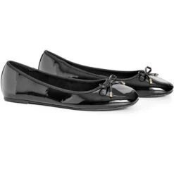 Women's WIDE FIT Patent Ballet Flat - Black | EVANS 12 Women's WIDE FIT Patent Ballet Flat - Black | EVANS -Minnetonka Shoes Shop GUEST f02f35ad 9f33 46e1 9df9 4ade3f3da13e