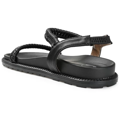 Journee Collection Womens Josee Multi Strap Flat Sandals 6 Journee Collection Womens Josee Multi Strap Flat Sandals - Image 6
