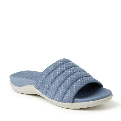 Dearfoams Womens Low Foam Slide Sandal 7 Dearfoams Womens Low Foam Slide Sandal - Image 7