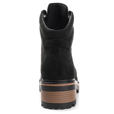 Journee Collection Womens Nyia Tru Comfort Foam Lace Up Stacked Heel Booties 2 Journee Collection Womens Nyia Tru Comfort Foam Lace Up Stacked Heel Booties - Image 2