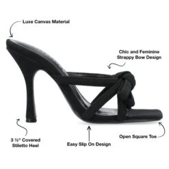 Journee Collection Womens Cilicia Slip On Multi Strap Open Toe Pumps -Minnetonka Shoes Shop GUEST f475d461 30c6 4d8e b89a 5ad9b1819cee