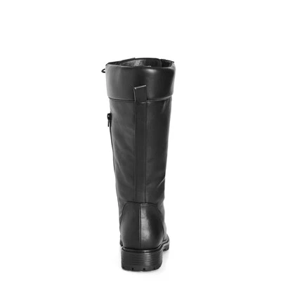 Women's WIDE FIT Rochelle Knee Boot - Black | CITY CHIC 1 Women's WIDE FIT Rochelle Knee Boot - Black | CITY CHIC