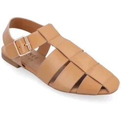 Journee Collection Womens Cailinna Tru Comfort Foam Caged Buckle Square Toe Flats -Minnetonka Shoes Shop GUEST f764869b ab35 4595 9d54 6ce0719474f1