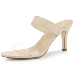 Allegra K Women's Clear Strap Stiletto Heel Slides Sandals 18 Allegra K Women's Clear Strap Stiletto Heel Slides Sandals -Minnetonka Shoes Shop GUEST f8f7f0eb 9d6c 46c1 bfee bfc5a6e8fc53