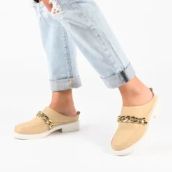 Journee Collection Womens Sheah Mules Round Toe Slip On Flats -Minnetonka Shoes Shop GUEST f8ff0493 4f77 4f7a 8531 7b05ad278c3e