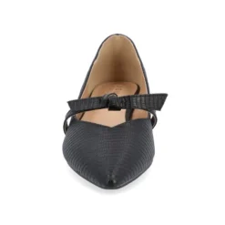 Journee Collection Womens Cait Textured Material Slip On Mary Jane Flats -Minnetonka Shoes Shop GUEST f9748e59 0c37 4485 8934 ba0957aae20d