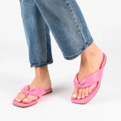 Journee Collection Womens Kyleen Tru Comfort Foam Flip Flop Puffy Sandal -Minnetonka Shoes Shop GUEST fb5bb7c7 a25e 4ae1 8160 36077caa72ae