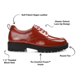 Journee Collection Womens Zina Oxford Almond Toe Lace-up Flats -Minnetonka Shoes Shop GUEST fb839c2b cb7b 4c29 ae26 2efa759a2c85