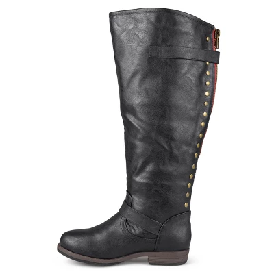 Journee Collection Wide Calf Women's Spokane Boot 1 Journee Collection Wide Calf Women's Spokane Boot